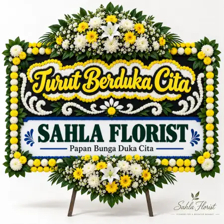 Papan Bunga Duka Johar Baru